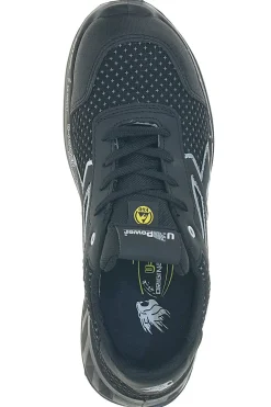 Scarpe antinfortunistiche da uomo nere basse in Putek U. Power Logan S3S CI FO SR ESD