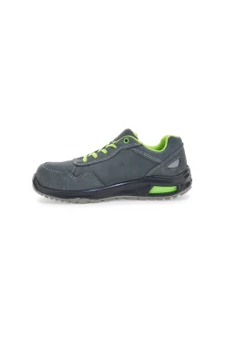 Scarpe antinfortunistiche grigio verde in pelle Sevenoaks PK23429 S1 P FO SR
