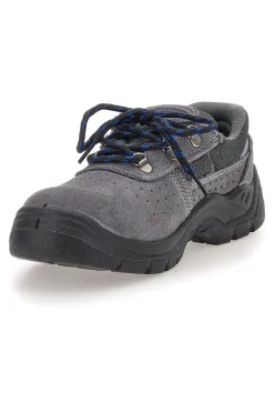 Scarpe antinfortunistiche grigie in pelle Blu Star 60 S1P SR