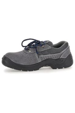 Scarpe antinfortunistiche grigie in pelle Blu Star 60 S1P SR