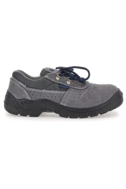 Scarpe antinfortunistiche grigie in pelle Blu Star 60 S1P SR