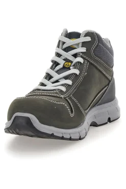 Scarpe antinfortunistiche grigie in pelle Diadora Run Mid S3S FO SR ESD