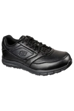 Scarpe Antinfortunistiche Nere SKECHERS Work Relaxed Fit - Nampa OB SRC FO