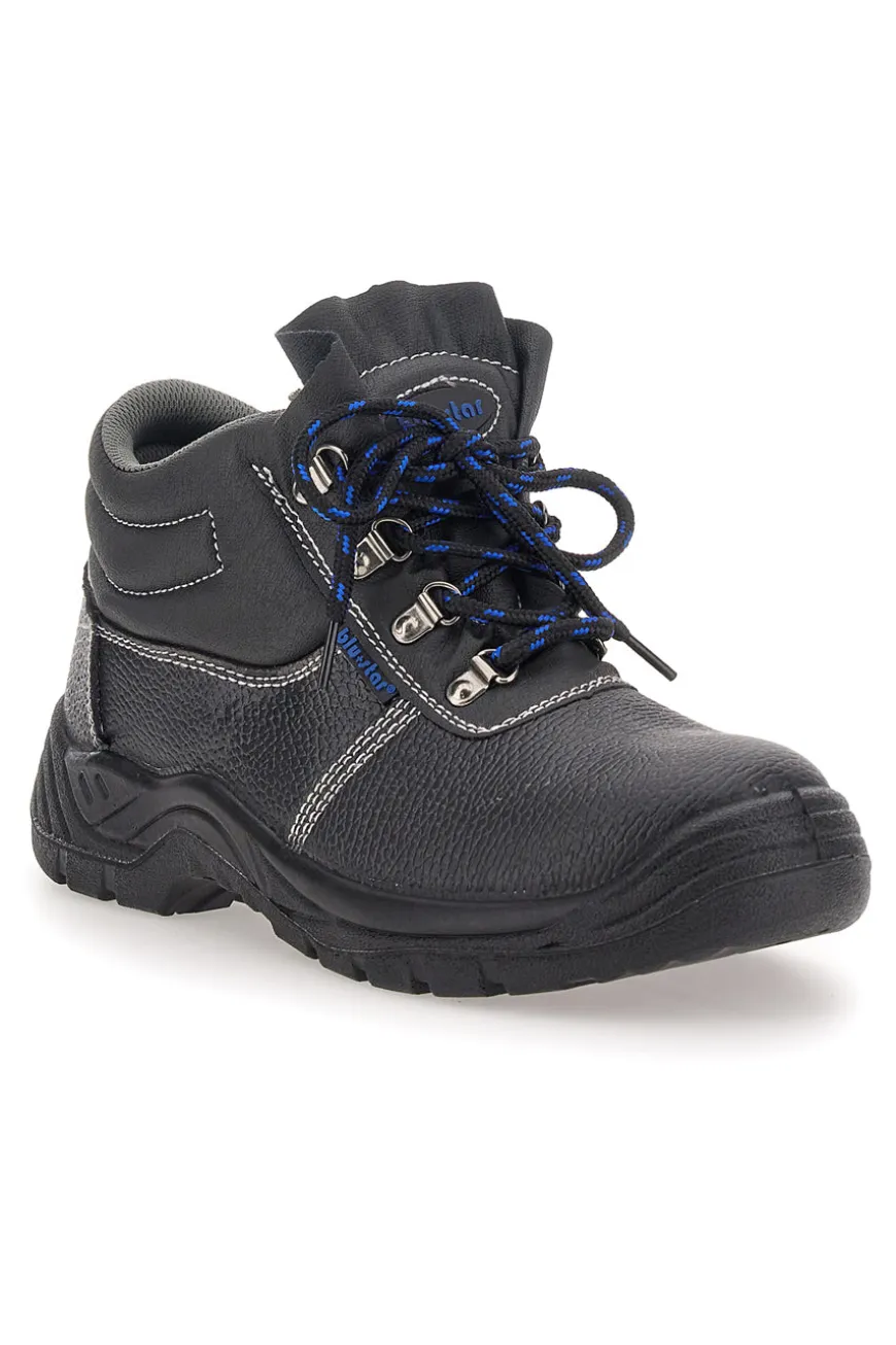 Scarpe antinfortunistiche nere in pelle Blue star 10 S3 SR