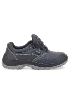 Scarpe antinfortunistiche nere basse in pelle idrorepellente U.Power Simple L S3 FO SR