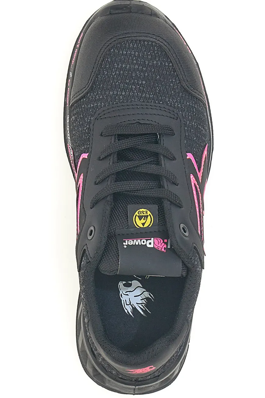 Scarpe antinfortunistiche nere in nylon U. power Michelle S1PS FO SR ESD U
