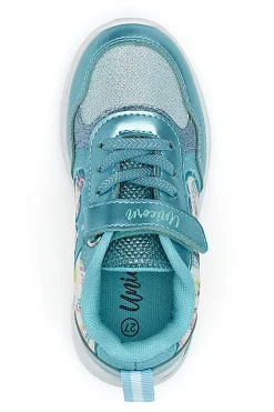 Scarpe azzurre con luci e strappo Funicorn S8010199T10