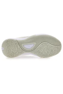 Scarpe basket bianche con inserti beige e suola ammortizzata Under Armour Lockdown 6