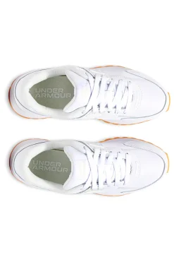 Scarpe bianche in nylon con inserti Under Armour Essential Runner