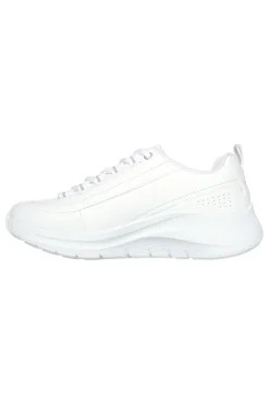 Scarpe bianche in pelle con supporto plantare Arch Fit Skechers ARCH FIT 2.0 STAR BOUND