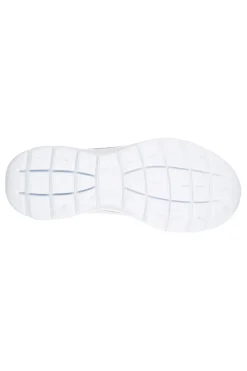 Scarpe bianche leggere con inserti argento Skechers SUMMITS SUITED