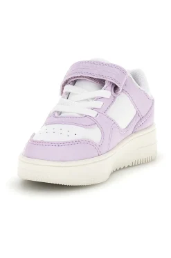 Scarpe bianche lilla con chiusura a strappo Champion RD18 Bubble G TD