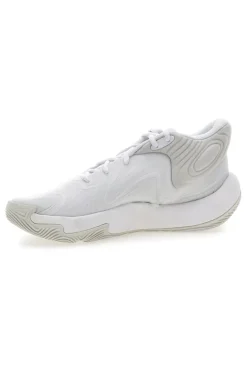 Scarpe bianche mid-cut da basket Under Armour Spawn 6 Mid