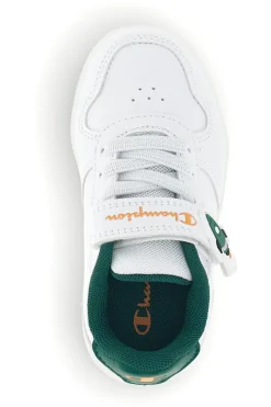 Scarpe bianche verdi con luci Champion GLW B TD
