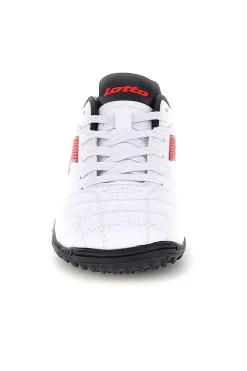 Scarpe calcetto bianche con suola nera Lotto STADIO 705 TF JR