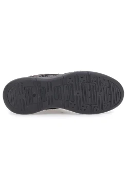 Scarpe casual grigie in vera pelle con zip laterale Pittarello Eco 25299008