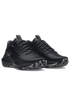 Scarpe da basket nere con suola grafica Under Armour GS Lockdown 7
