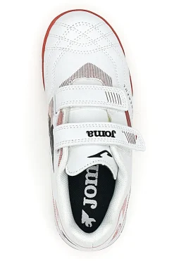 Scarpe da Calcetto Bianche e Rosse Joma Powerfull Jr 2502 Turf