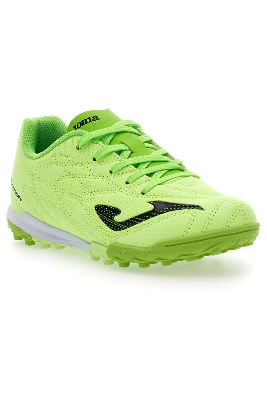 Scarpe da calcetto giallo fluo con dettagli neri Joma EVOLUTION JR 2511
