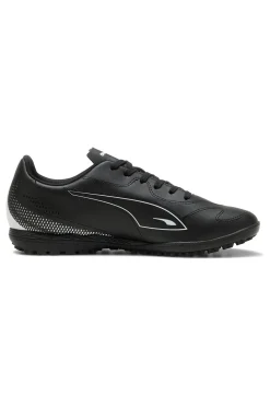 Scarpe da calcetto nere con suola turf Puma Vittoria II TT