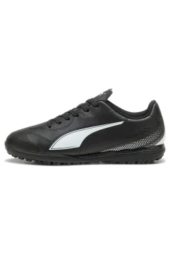 Scarpe da calcetto nere con suola turf Puma Vitoria II TT Jr