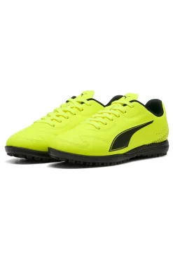 Scarpe da calcio gialle Puma Vitoria II TT da bambini