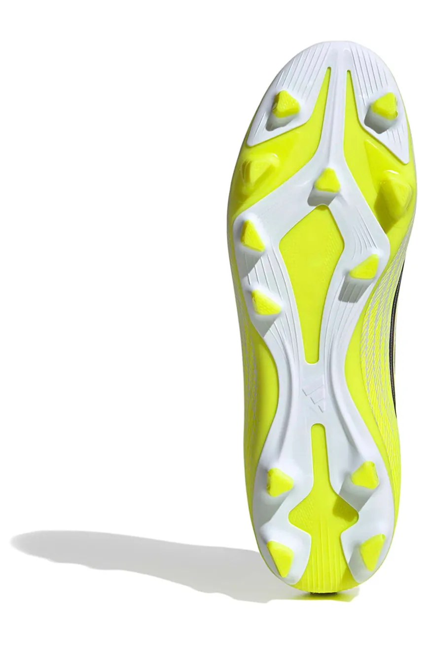 Scarpe da calcio giallo fluo FG/MG leggerezza e controllo Adidas F50 Club