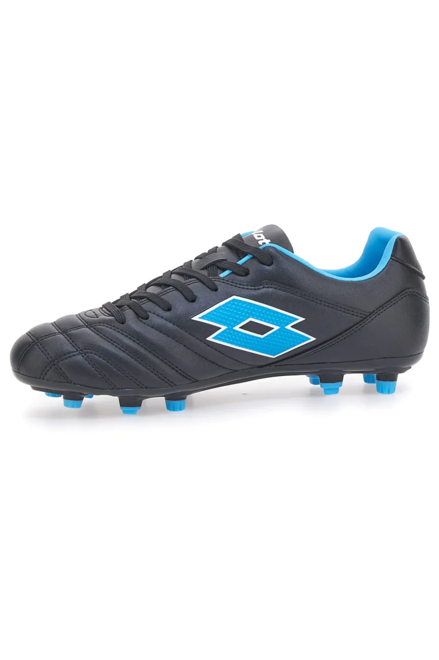 Scarpe da Calcio Nere con dettagli Blu LOTTO STADIO 705 FG