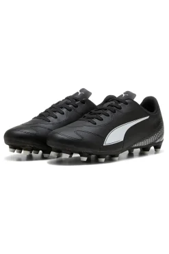 Scarpe da calcio nere con logo bianco Puma Vitoria II FG/AG