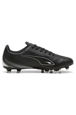 Scarpe da calcio nere con logo bianco Puma Vitoria II FG/AG