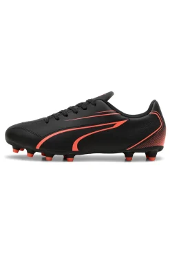 Scarpe da Calcio Nere con Tacchetti PUMA VITORIA FG/AG Jr