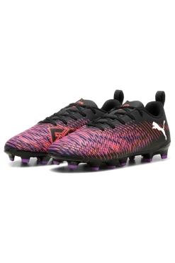 Scarpe da Calcio Nere e Viola PUMA FUTURE 8 PLAY FG/AG JR