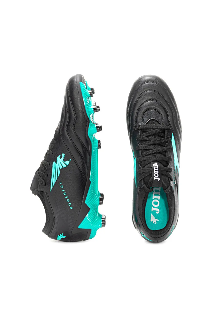 Scarpe da calcio nere JOMA POWERFUL 2501 FG