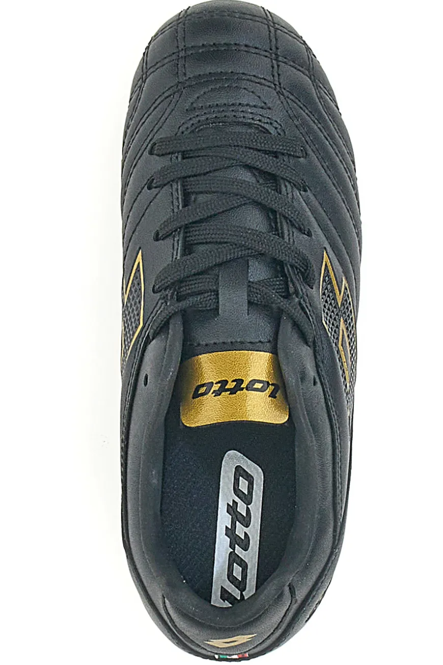 Scarpe da Calcio nere Lotto Stadio 705 Fg Jr