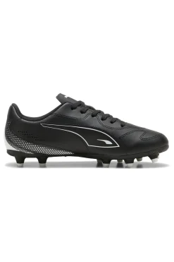Scarpe da calcio nere per terreni naturali ed erba artificiale Puma Vitoria II FG/AG Jr