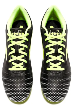 Scarpe da calcio per terreni sintetici nere e verdi Diadora PICHICHI 7 MG14