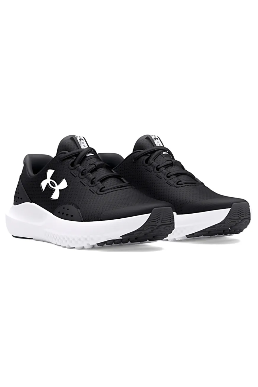 Scarpe da corsa nere e bianche UNDER ARMOUR BGS Surge 4