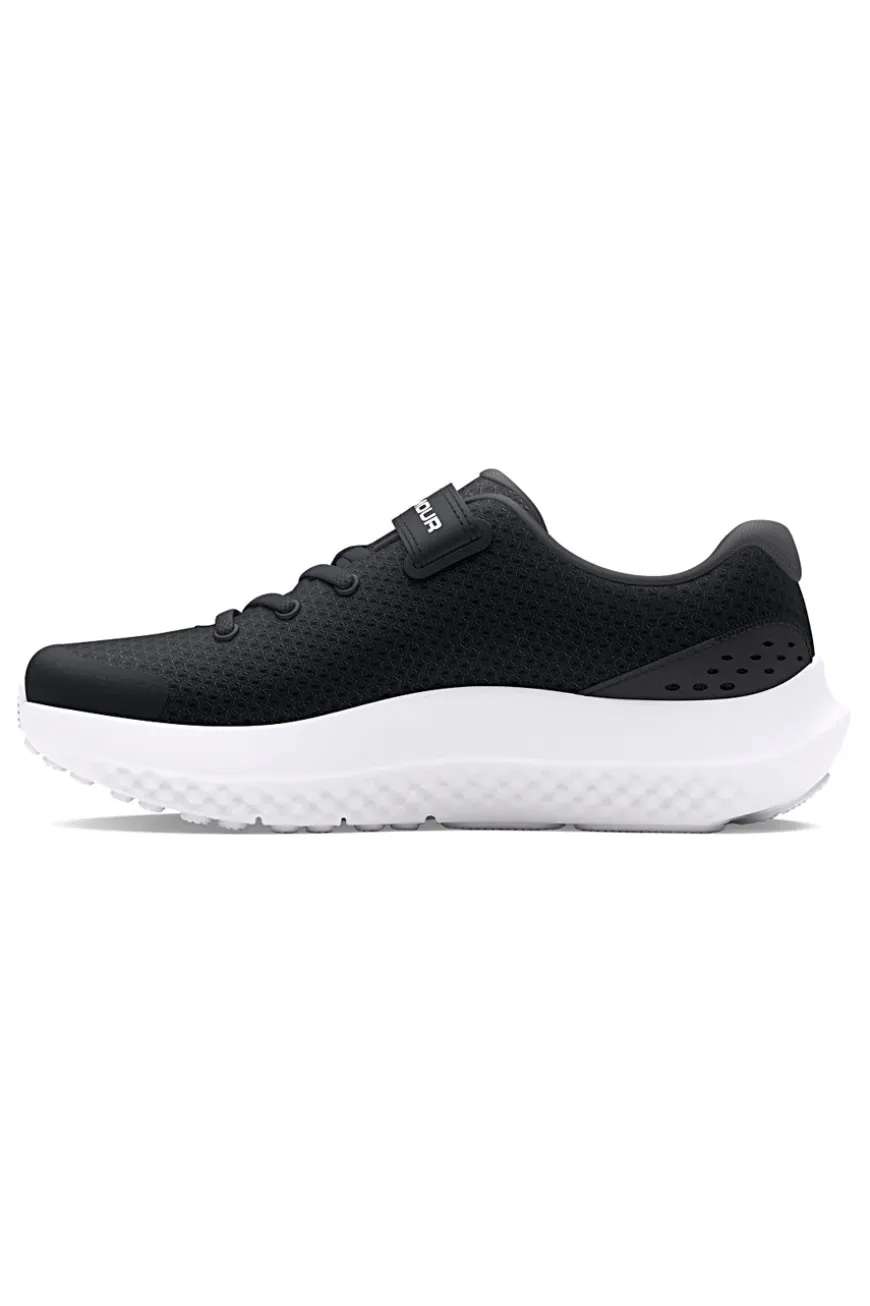 Scarpe da ginnastica bambino nere in mesh Under Armour BPS Surge 4 AC