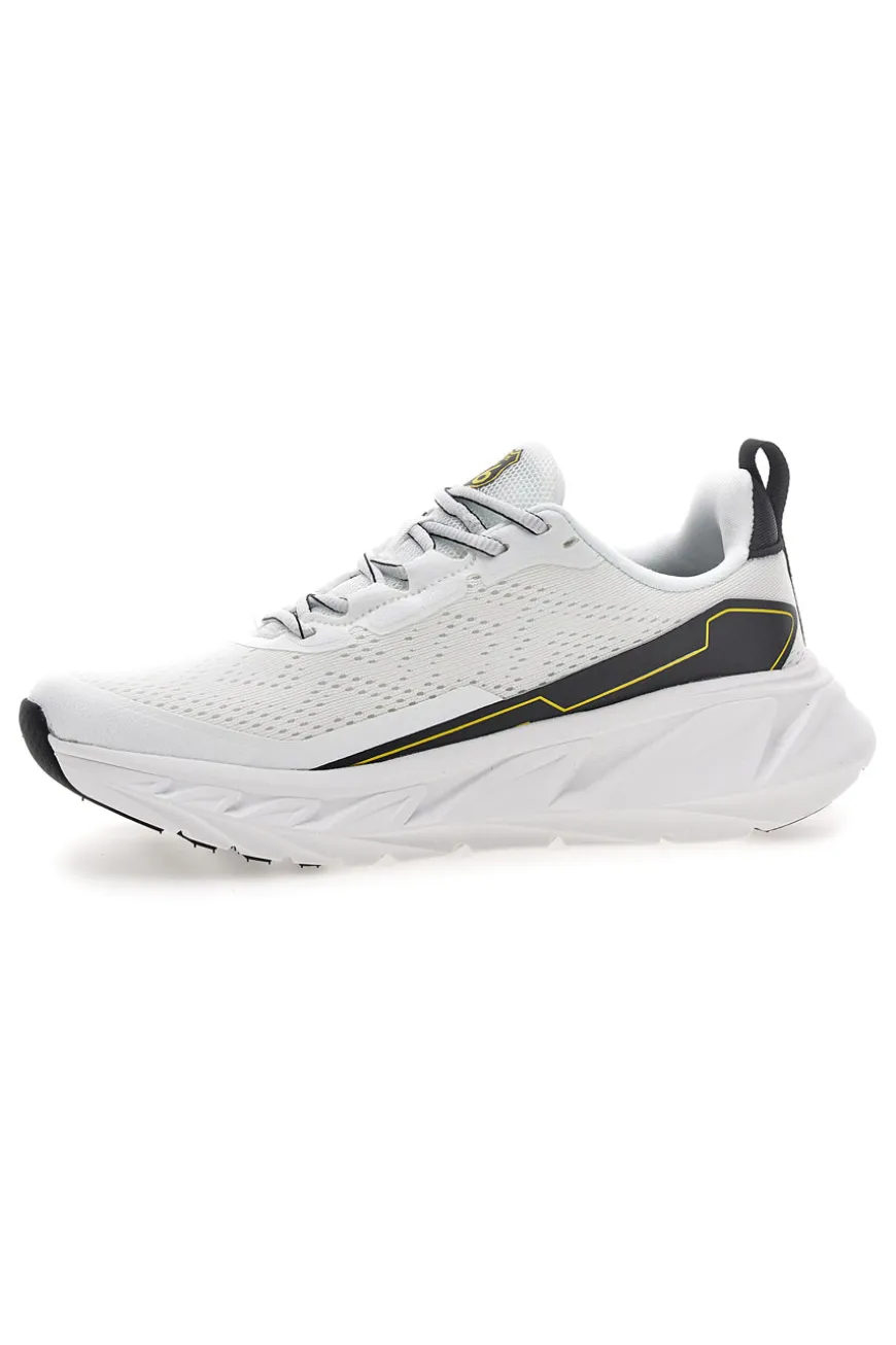 Scarpe da ginnastica bianche con dettagli neri Route 66 RO51038D