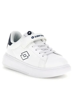 Scarpe da ginnastica bianche con chiusura a strappo e memory foam Lotto DAY PRINCE AMF CL S