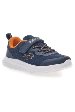 Scarpe da Ginnastica blu con strappo e air memory foam Lotto Rider AMF CL S