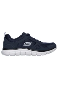 Scarpe da Ginnastica blu traspiranti Memory Foam Skechers Track Scloric