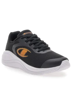 Scarpe da ginnastica nere con dettagli arancione CHAMPION SYPHON ENGAGE MESH GS