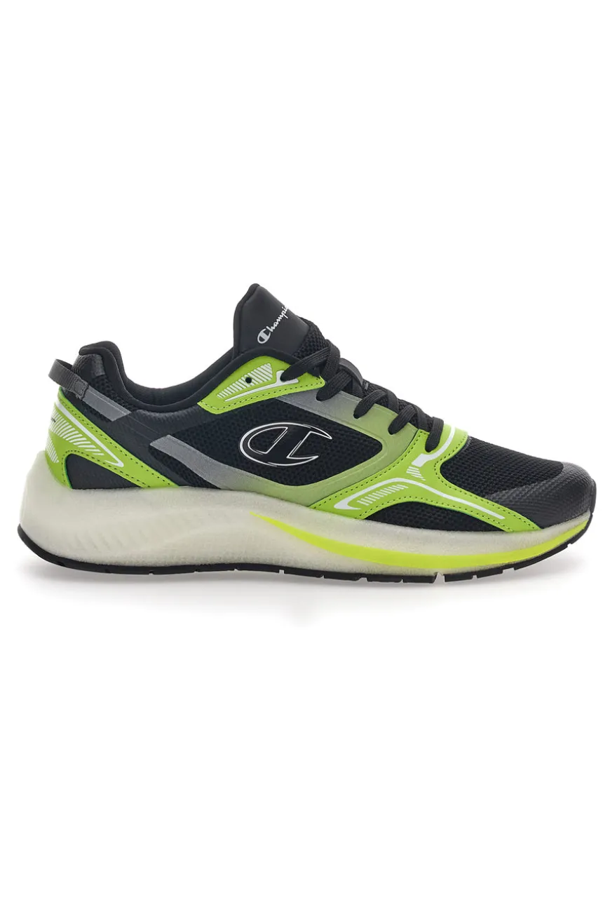 Scarpe da Ginnastica Nere e Lime Champion Vibe