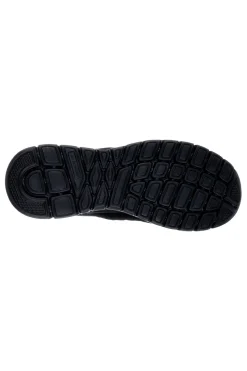 Scarpe da ginnastica nere in mesh e Memory Foam Skechers Burns - Agoura
