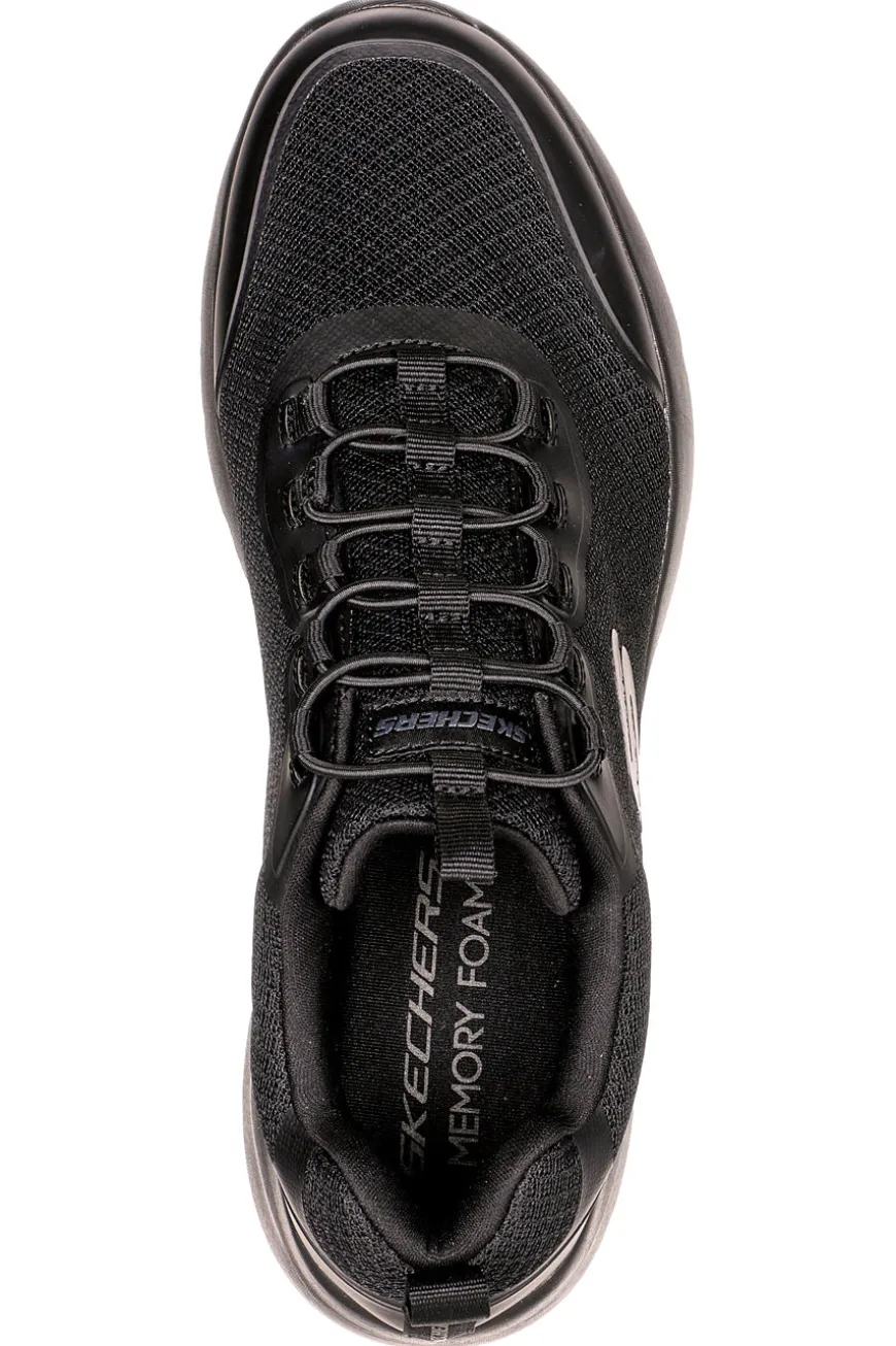 Scarpe da ginnastica nere in mesh con Memory Foam Skechers Dynamight 2.0 - Setner