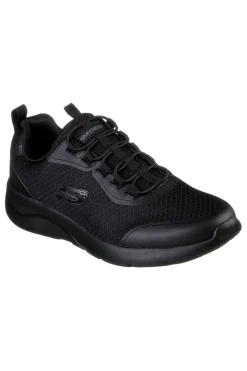 Scarpe da ginnastica nere in mesh con Memory Foam Skechers Dynamight 2.0 - Setner