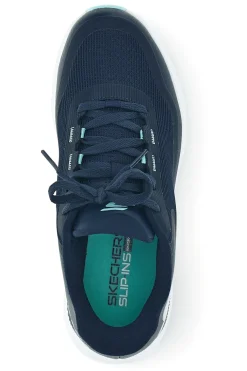 Scarpe da golf blu slip-on impermeabili Skechers GO GOLF Flight Slip-ins
