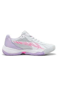 Scarpe da Padel Bianche e Lilla Puma Nova Court Wn'S