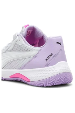 Scarpe da Padel Bianche e Lilla Puma Nova Court Wn'S